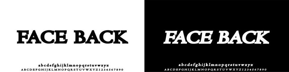 Obraz premium Modern Elegant Glamour Font Uppercase Lowercase Number and Symbol. Lettering Fashion Designs. Typography condensed serif fonts for design vector illustration