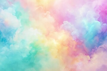 Dreamy pastel background with soft blending colors and ethereal light