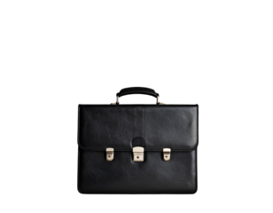 Firefly_Briefcase with flying documents symbolizing business, corporate work, and management