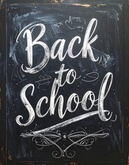 Chalkboard style graphic