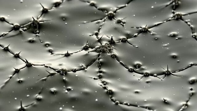 Beautiful Ice Crystal Formations | Microscopic Frozen Patterns and Natural Crystallization in Winter Science
