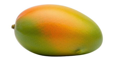 Isolated colorful mango fruit, tropical treat, healthy vegetarian food, vibrant and juicy