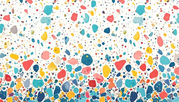 Abstract colorful mosaic pattern