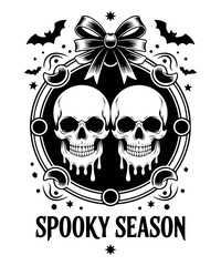 Gothic Halloween T-Shirt & Decor