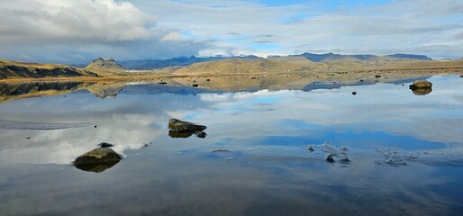 lake in the mountains