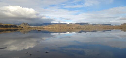 lake in the mountains