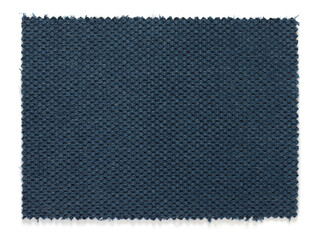 Fabric sample piece isolated on white