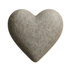 heart shape made of stone