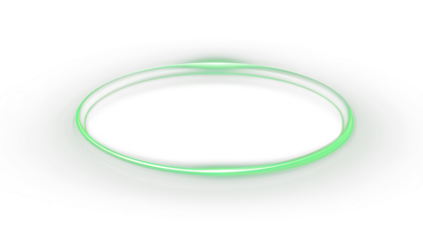 Green neon ring. Glowing circle. Glow effect. Round light frame. abstract light lines of movement and speed.light green ellipse.PNG	