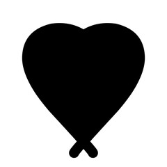 Lover vector icon. Isolated love symbol set. A set of hearts for Valentine's day. Holiday of all lovers. Valentine's Day 2021. February 14. Red icons. Flat design. Heart and love