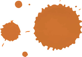 Bright colorful splashes, beautiful blot, paint spot