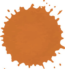 Bright colorful splashes, beautiful blot, paint spot