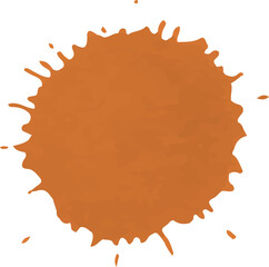 Bright colorful splashes, beautiful blot, paint spot