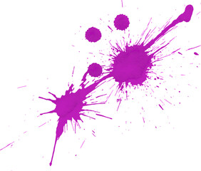 Bright colorful splashes, beautiful blot, paint spot