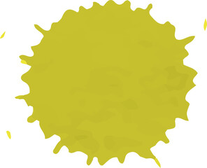 Bright colorful splashes, beautiful blot, paint spot