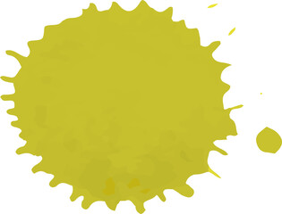 Bright colorful splashes, beautiful blot, paint spot