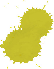 Bright colorful splashes, beautiful blot, paint spot