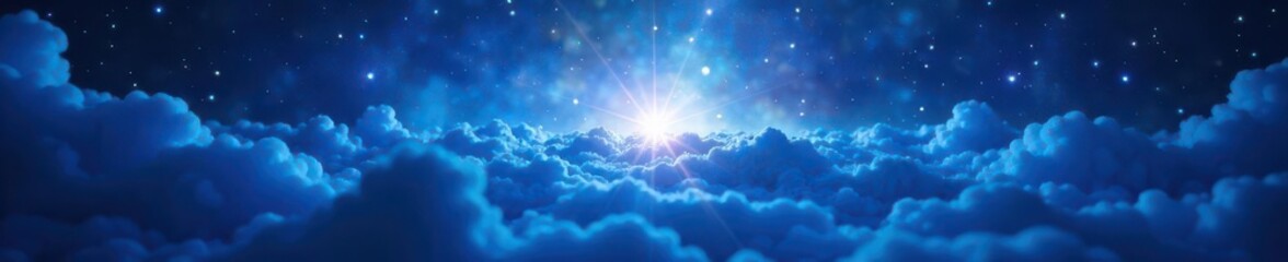 Celestial blue white rays, radiant energy burst, texture, energy