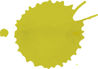 Bright colorful splashes, beautiful blot, paint spot