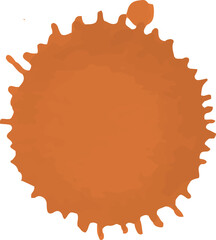 Bright colorful splashes, beautiful blot, paint spot