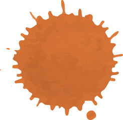 Bright colorful splashes, beautiful blot, paint spot