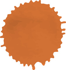 Bright colorful splashes, beautiful blot, paint spot