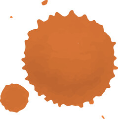 Bright colorful splashes, beautiful blot, paint spot