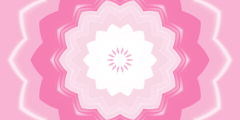 Pastel Pink Abstract Layered Flower Background