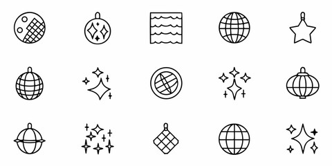 Celebrate with Sparkling Decorations and Festive Designs, Perfect for Adding Joy and Cheer to Your Season's Greetings and Holiday Projects with these fun design elements