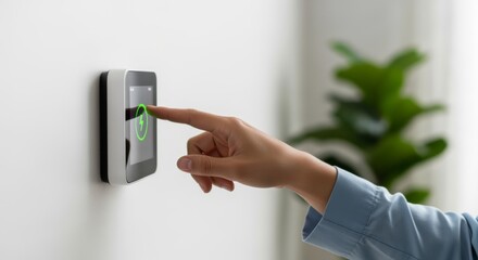 Hand Bediening Slimme Thermostaat voor Energiebesparing