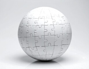 Puzzle World Globe, Educational Toy, Spherical Jigsaw.