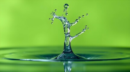 water drop splash