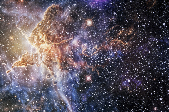 colored nebula open cluster of stars universe concept nebulosa de colores c&uacute;mulo abierto de estrellas concepto del universo n&eacute;buleuse color&eacute;e amas ouvert d'&eacute;toiles concept de l'univers