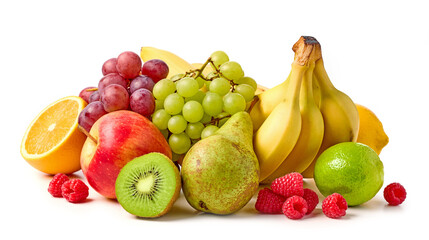 composition of various fruits