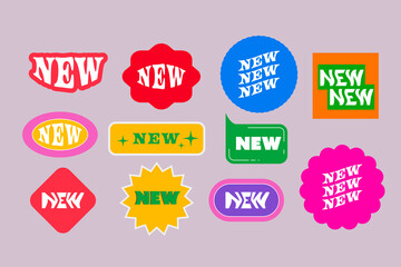 Obraz premium Sticker quotes 