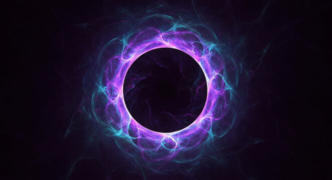 Abstract Energy Portal A Conceptual Representation of Quantum Physics and Multidimensional Space Exploring the Mysteries of the Universe and the Nature of Reality