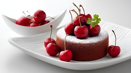 Chocolate Cherry Cake Delight