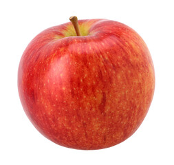 Red apple (Envy Apple) isolated, fresh red apple, transparent PNG, PNG format, cut out
