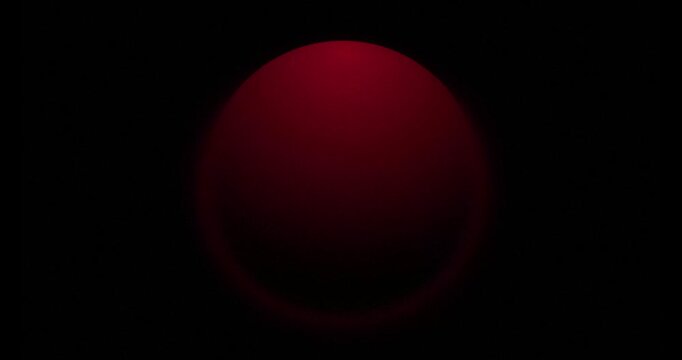 Looping animated background, abstract gradient red shape with noise effect