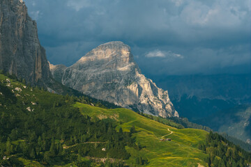 Mountain Landscape in the Dolomites