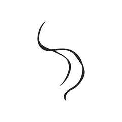 Flowing Abstract Line Design