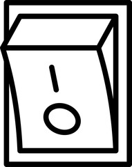 스위치 버튼 일러스트 