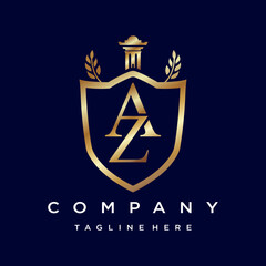 Luxury Letter AZ Law Firm Logo