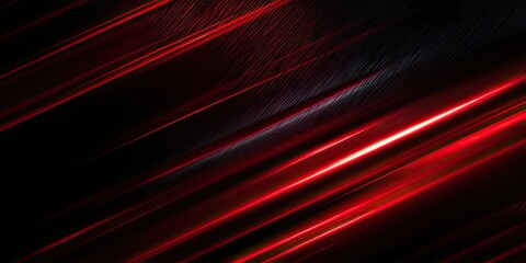 Diagonal red streaks of light cutting across a textured dark surface, creating a dynamic abstract