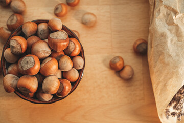 Nuts gathered and ready for a delightful culinary adventure in the kitchen