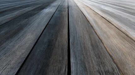 Close-up of a wooden surface. the wood appears to be weathered and aged, with visible cracks and chips in the surface.