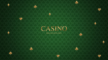 VIP vector illustration of a casino game background with playing equipment. Vector background.	