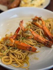 Shrimp Aglio Olio 
