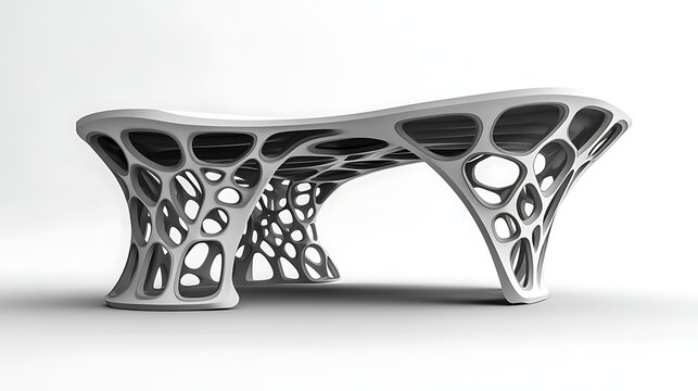 3d architecture modern building and city model