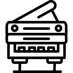Grand Piano Icon